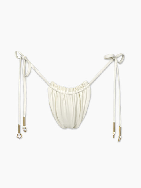 The Anita Ruffle Edge Bottom - Moonlight